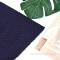 Tessuto Jacquard a maglia da maglia 100% cotone